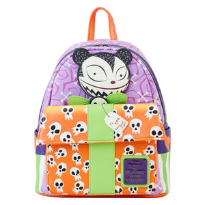 Nightmare Before Christmas Scary Teddy Present Loungefly Mini Backpack