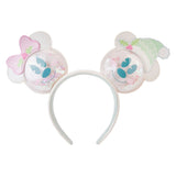 (Pre-Order) Mickey and Minnie Pastel Snowman Loungefly Headband