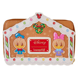 (Pre-Order) Mickey and Friends Gingerbread House Loungefly Wallet