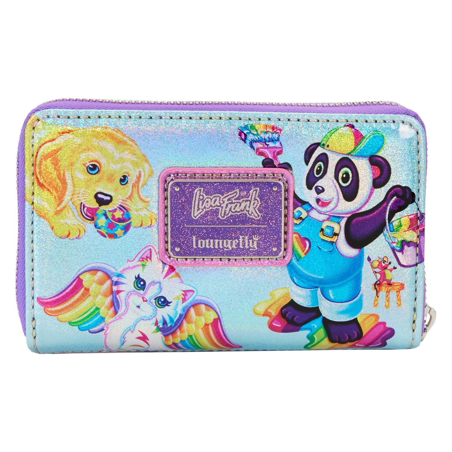 Lisa Frank Color Block Loungefly Wallet – Under the Sea Collectibles