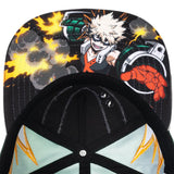 My Hero Academia Bakugo Suit Snapback Hat
