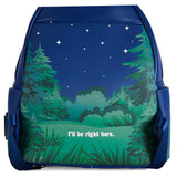 ET I'll Be Right Here Glow in the Dark Loungefly Mini Backpack