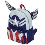 Marvel Falcon Captain America Cosplay Loungefly Mini Backpack