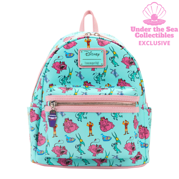 Hercules Pain and Panic AOP Loungefly Mini Backpack - US LE 700 (Under the Sea Collectibles Exclusive)