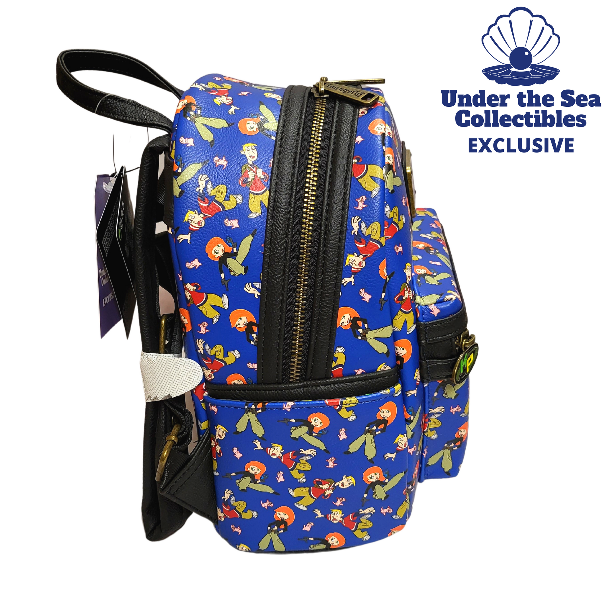 Loungefly Disney Kim Possible Mini Backpack (Books-A-Million Exclusive) New! Available Now: Loungefly Kronk Cosplay & Kim Possible  main image 4
