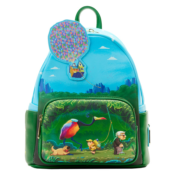 Pixar Up Moment Jungle Stroll Loungefly Mini Backpack