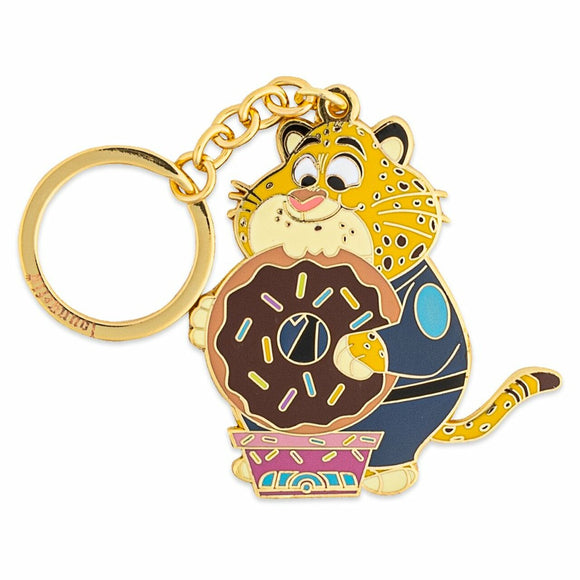 Zootopia Clawhauser Enamel Loungefly Keychain