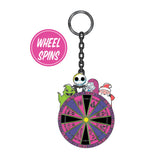 Nightmare Before Christmas Oogie Spinning Wheel Loungefly Keychain