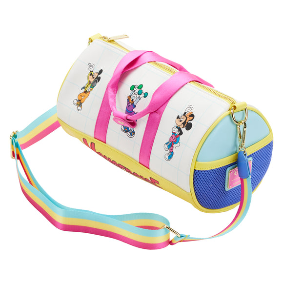 Disney Mousercise Loungefly Duffle Bag