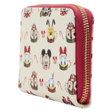 Mickey and Friends Hot Cocoa Mugs AOP Loungefly Wallet