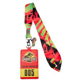 Jurassic Park 30th Anniversary Tour Loungefly Lanyard with Cardholder