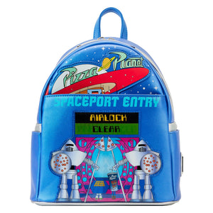 Toy Story Pizza Planet Space Entry Loungefly Mini Backpack