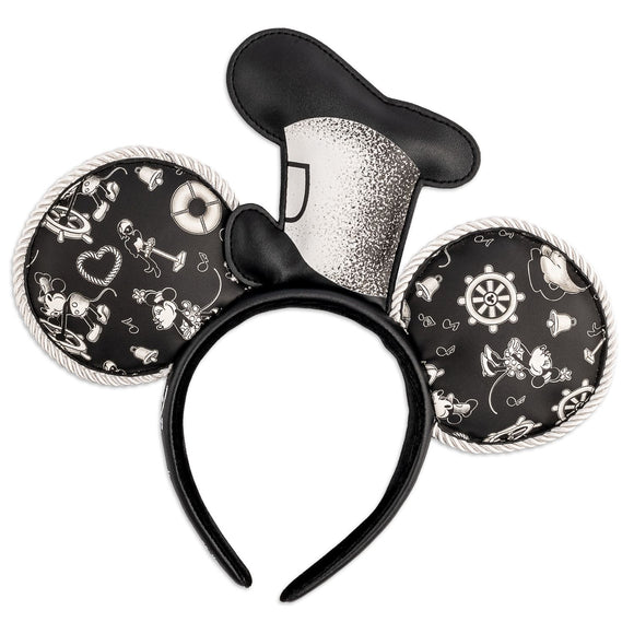 Disney Steamboat Willie Hat Loungefly Ears Headband