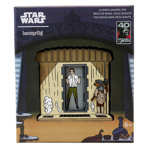 Star Wars ROTJ 40th Anniversary Han in Carbonite Loungefly Collector Pin Box