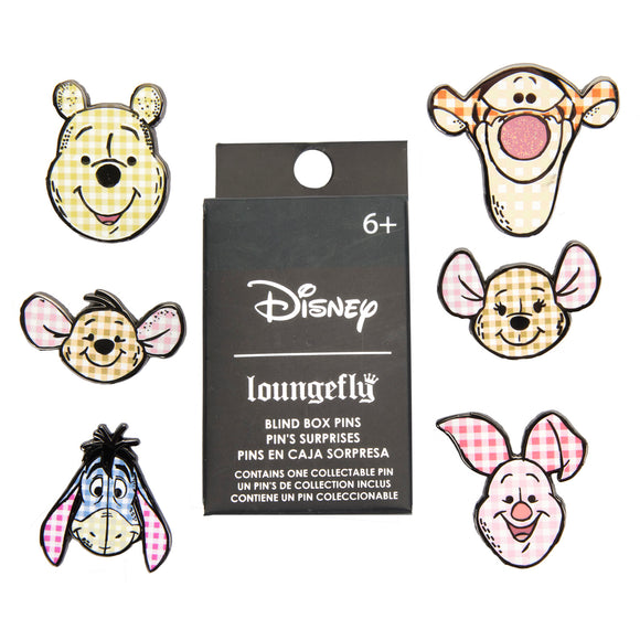 Winnie The Pooh Picnic Gingham Loungefly Pin (1ct)